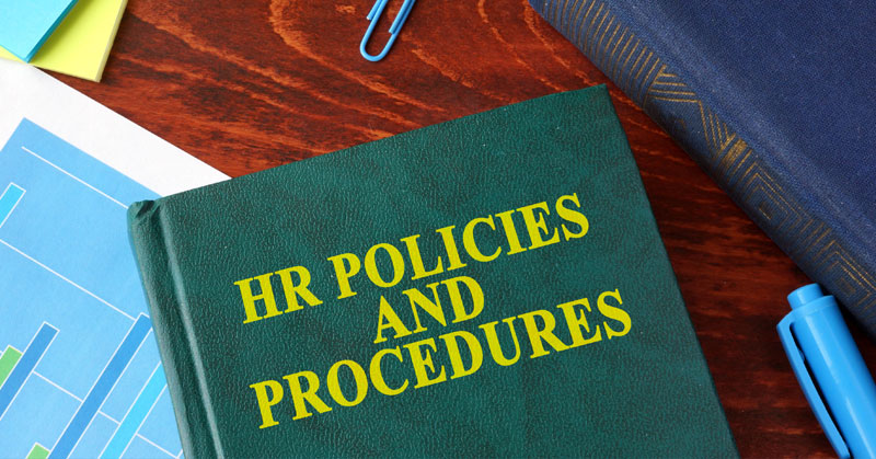 hr policy book for hiring manager